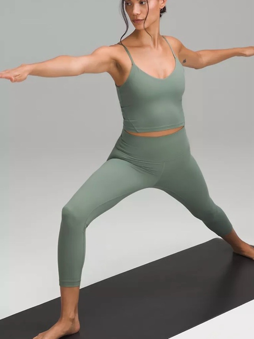 Lululemon Black Yoga Mat - Picture 2 of 3